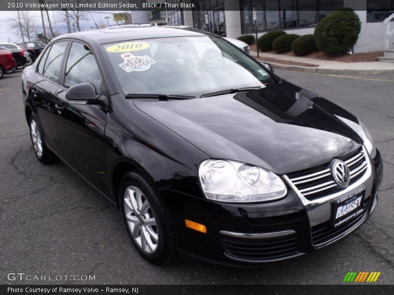 Black / Titan Black 2010 Volkswagen Jetta Limited Edition Sedan