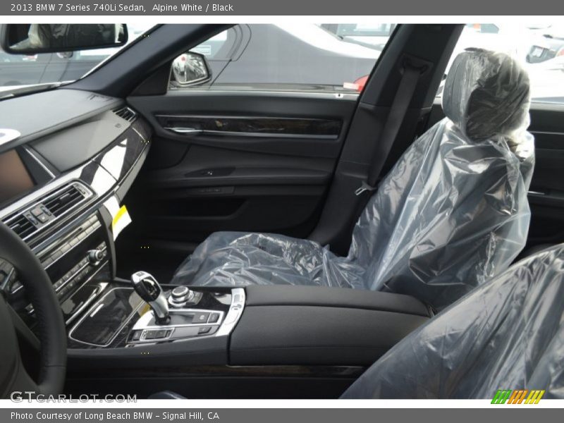 Alpine White / Black 2013 BMW 7 Series 740Li Sedan