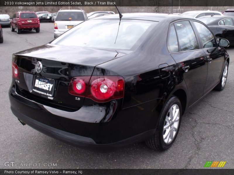 Black / Titan Black 2010 Volkswagen Jetta Limited Edition Sedan