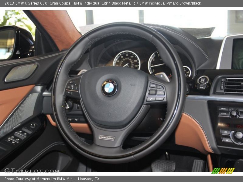  2013 6 Series 650i Gran Coupe Steering Wheel