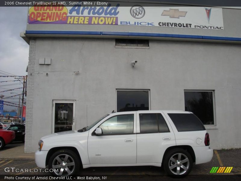 Summit White / Ebony 2006 Chevrolet TrailBlazer SS AWD