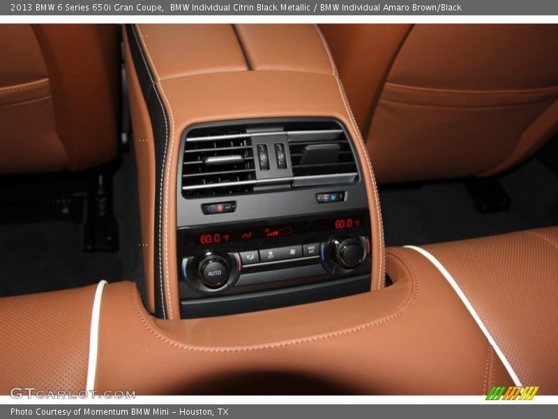 Controls of 2013 6 Series 650i Gran Coupe