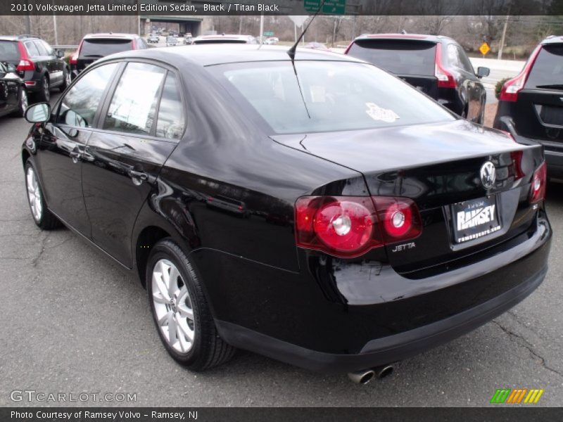 Black / Titan Black 2010 Volkswagen Jetta Limited Edition Sedan