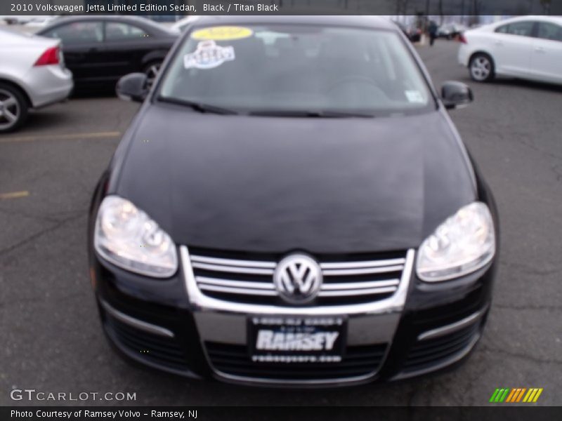 Black / Titan Black 2010 Volkswagen Jetta Limited Edition Sedan