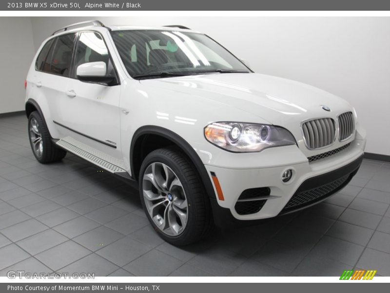 Alpine White / Black 2013 BMW X5 xDrive 50i
