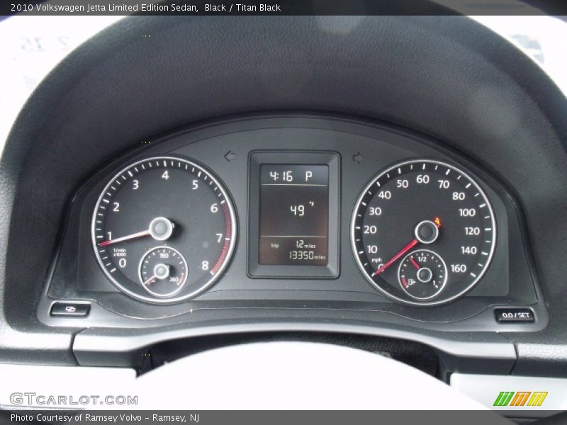 Black / Titan Black 2010 Volkswagen Jetta Limited Edition Sedan