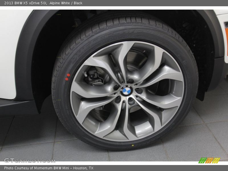 Alpine White / Black 2013 BMW X5 xDrive 50i
