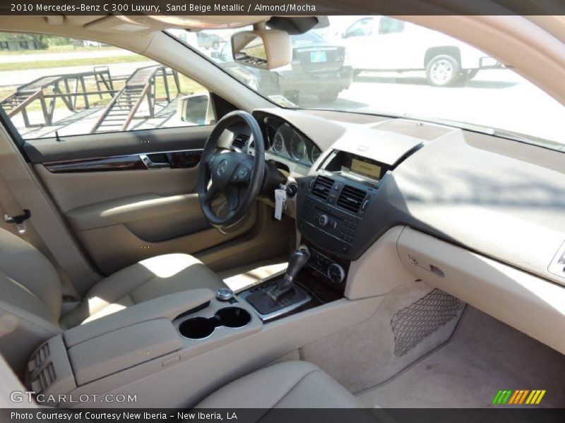 Sand Beige Metallic / Almond/Mocha 2010 Mercedes-Benz C 300 Luxury