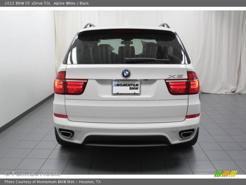 Alpine White / Black 2013 BMW X5 xDrive 50i