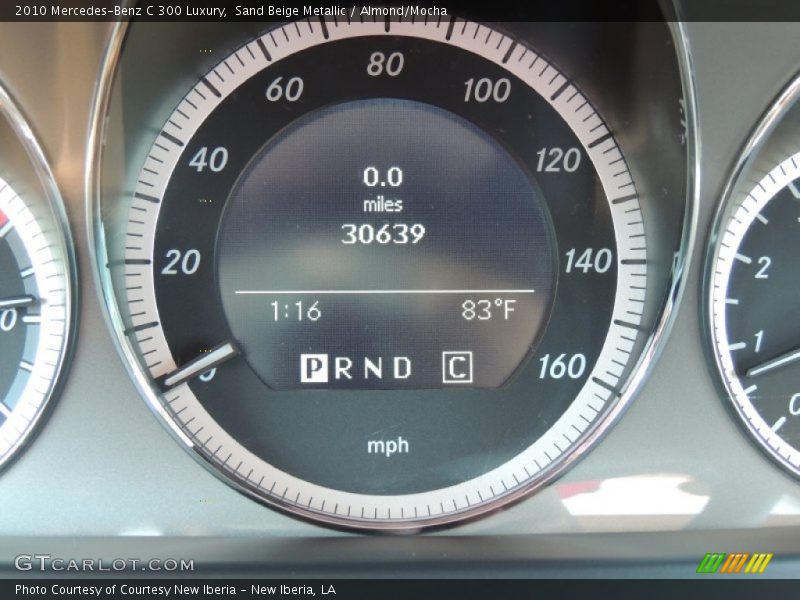 Sand Beige Metallic / Almond/Mocha 2010 Mercedes-Benz C 300 Luxury