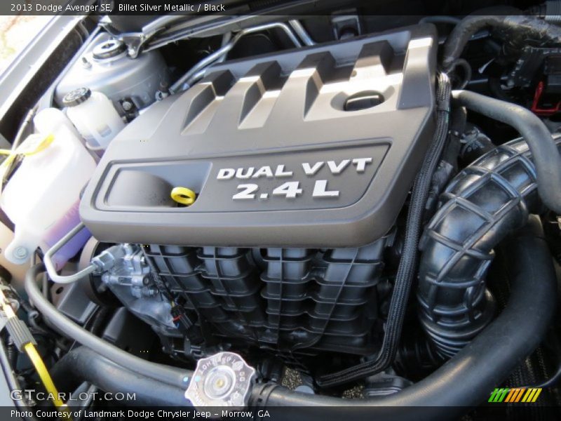 Billet Silver Metallic / Black 2013 Dodge Avenger SE