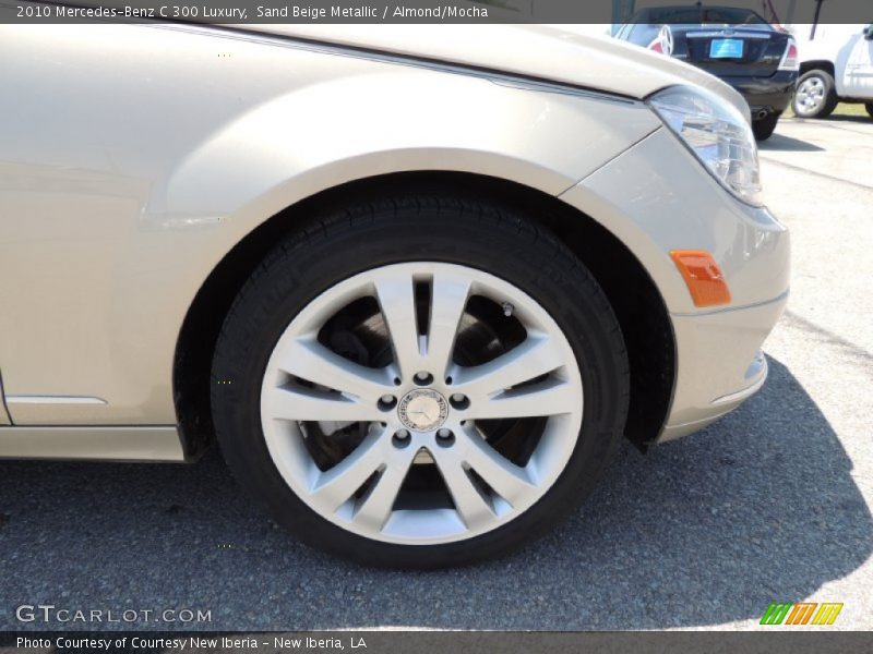 Sand Beige Metallic / Almond/Mocha 2010 Mercedes-Benz C 300 Luxury