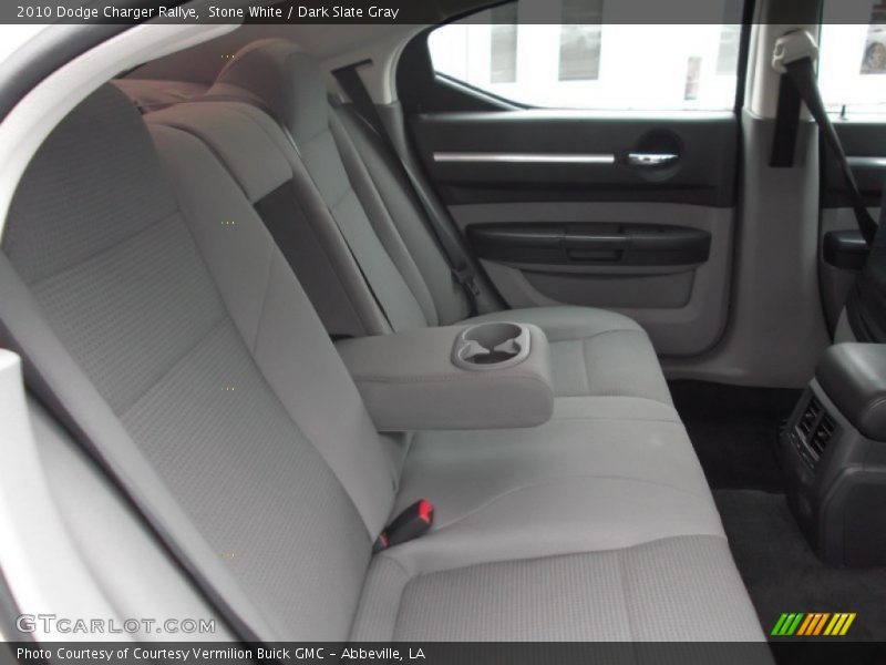 Stone White / Dark Slate Gray 2010 Dodge Charger Rallye