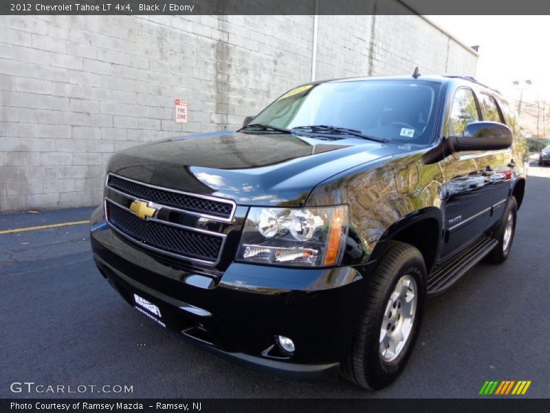 Black / Ebony 2012 Chevrolet Tahoe LT 4x4