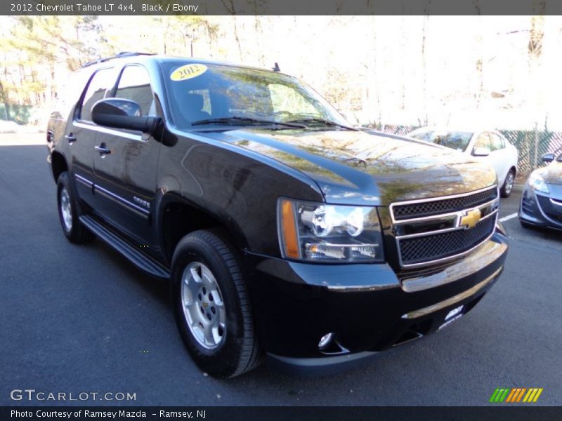 Black / Ebony 2012 Chevrolet Tahoe LT 4x4