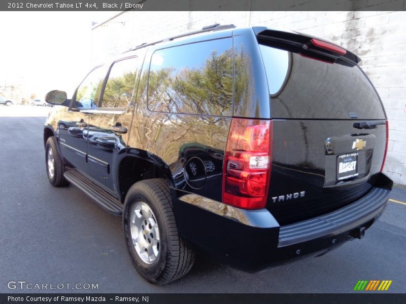 Black / Ebony 2012 Chevrolet Tahoe LT 4x4