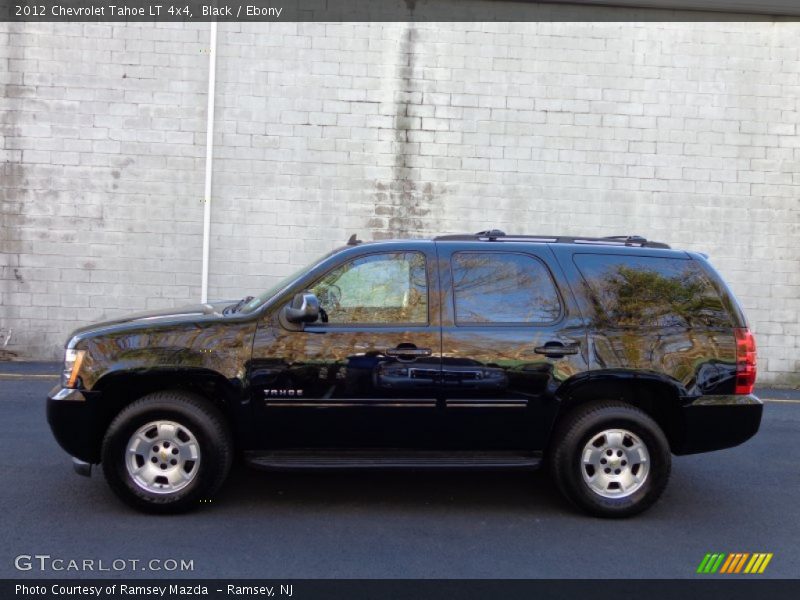 Black / Ebony 2012 Chevrolet Tahoe LT 4x4
