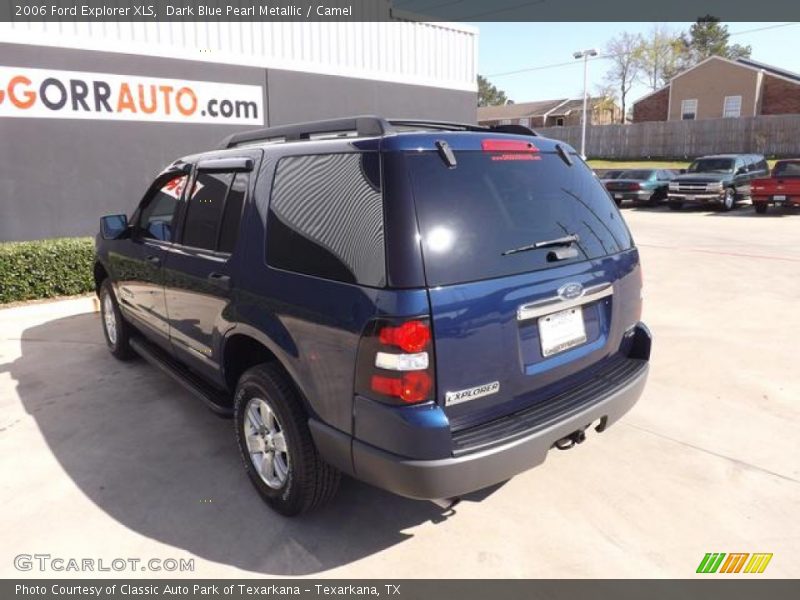 Dark Blue Pearl Metallic / Camel 2006 Ford Explorer XLS