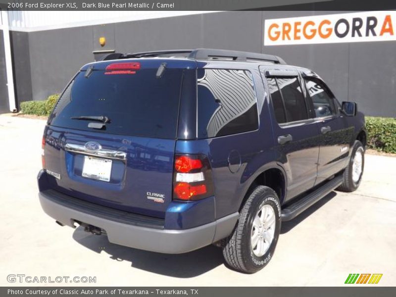 Dark Blue Pearl Metallic / Camel 2006 Ford Explorer XLS