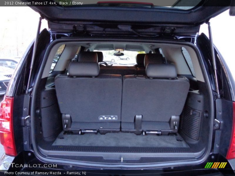 Black / Ebony 2012 Chevrolet Tahoe LT 4x4
