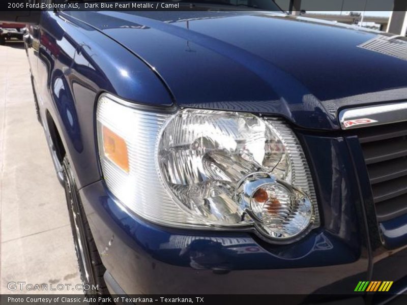 Dark Blue Pearl Metallic / Camel 2006 Ford Explorer XLS