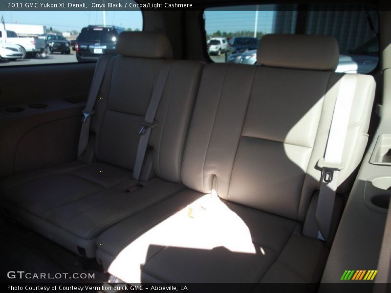 Onyx Black / Cocoa/Light Cashmere 2011 GMC Yukon XL Denali