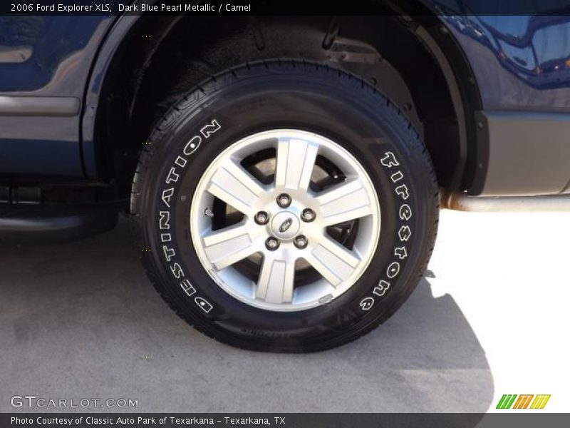 Dark Blue Pearl Metallic / Camel 2006 Ford Explorer XLS
