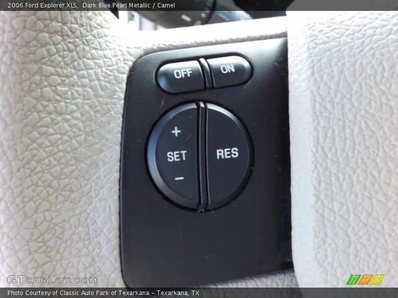 Dark Blue Pearl Metallic / Camel 2006 Ford Explorer XLS