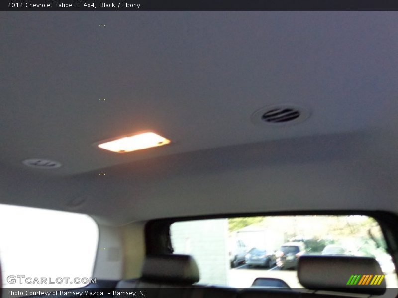 Black / Ebony 2012 Chevrolet Tahoe LT 4x4