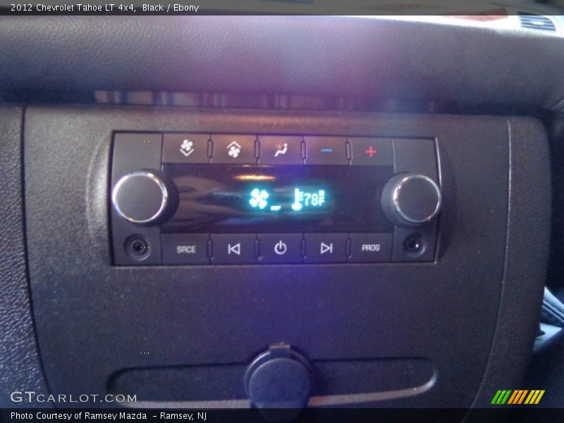Black / Ebony 2012 Chevrolet Tahoe LT 4x4