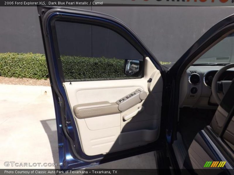Dark Blue Pearl Metallic / Camel 2006 Ford Explorer XLS