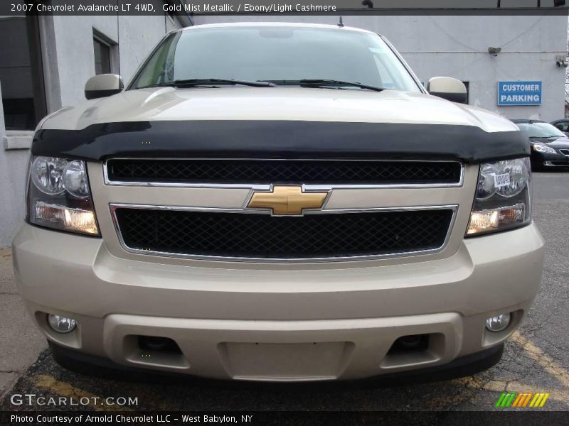 Gold Mist Metallic / Ebony/Light Cashmere 2007 Chevrolet Avalanche LT 4WD