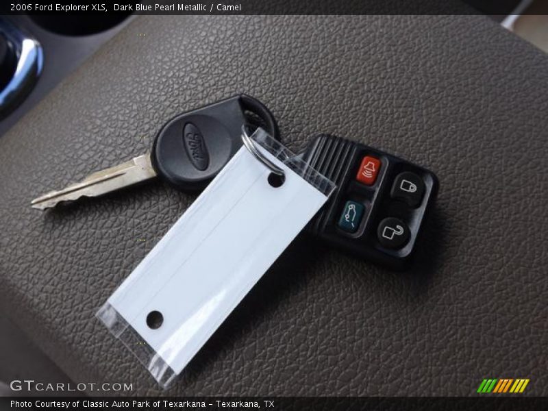Dark Blue Pearl Metallic / Camel 2006 Ford Explorer XLS