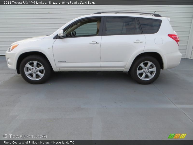  2012 RAV4 V6 Limited Blizzard White Pearl