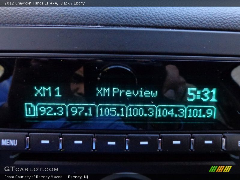 Black / Ebony 2012 Chevrolet Tahoe LT 4x4