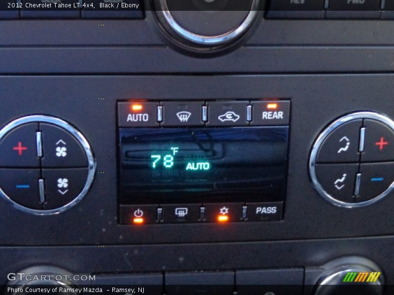 Black / Ebony 2012 Chevrolet Tahoe LT 4x4