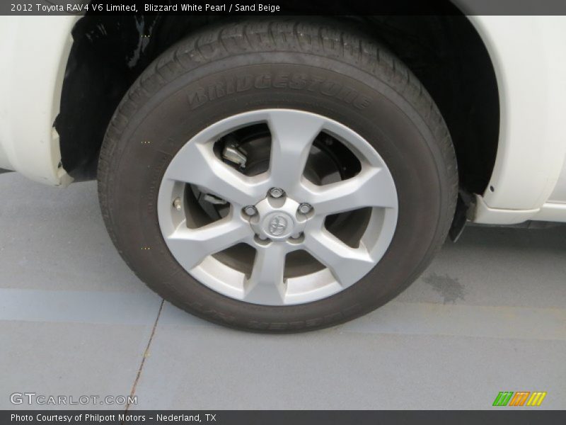  2012 RAV4 V6 Limited Wheel