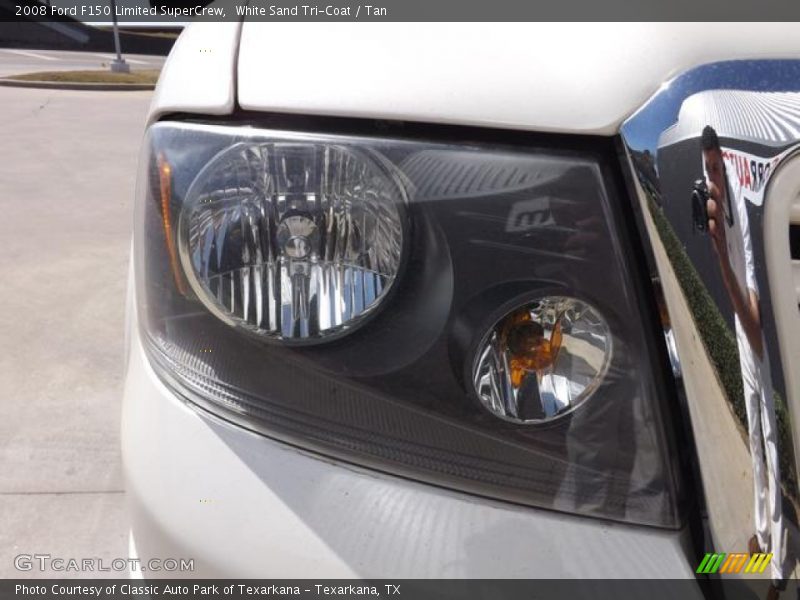 White Sand Tri-Coat / Tan 2008 Ford F150 Limited SuperCrew