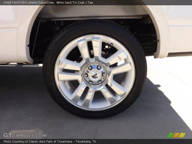White Sand Tri-Coat / Tan 2008 Ford F150 Limited SuperCrew