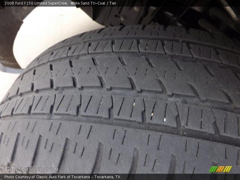 White Sand Tri-Coat / Tan 2008 Ford F150 Limited SuperCrew