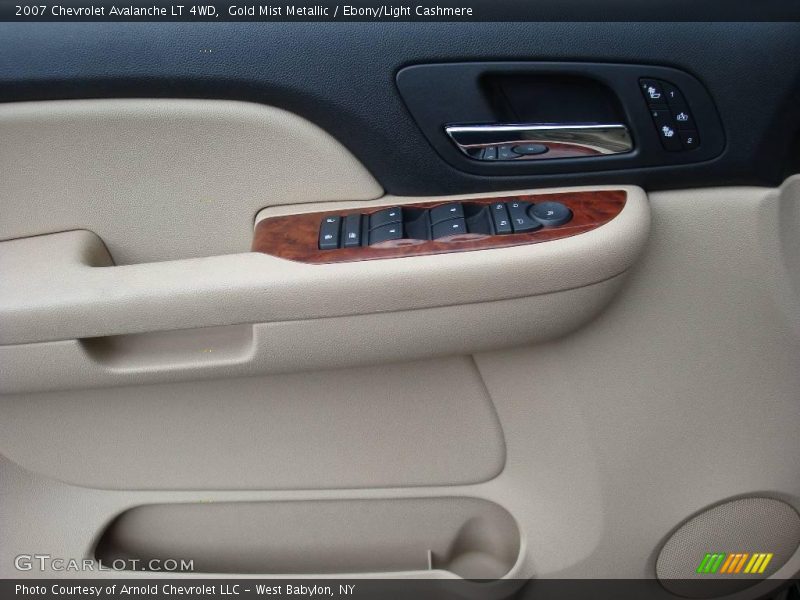 Gold Mist Metallic / Ebony/Light Cashmere 2007 Chevrolet Avalanche LT 4WD