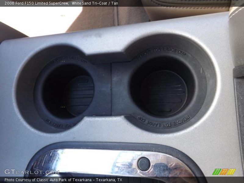 White Sand Tri-Coat / Tan 2008 Ford F150 Limited SuperCrew