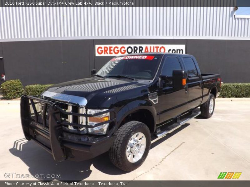 Black / Medium Stone 2010 Ford F250 Super Duty FX4 Crew Cab 4x4