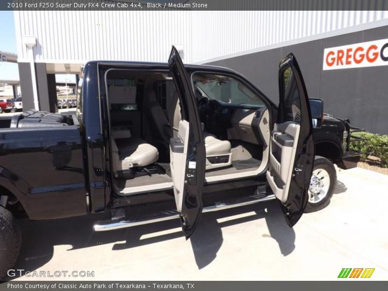 Black / Medium Stone 2010 Ford F250 Super Duty FX4 Crew Cab 4x4