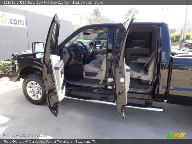 Black / Medium Stone 2010 Ford F250 Super Duty FX4 Crew Cab 4x4