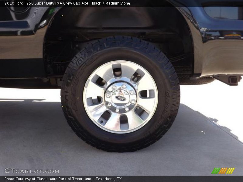 Black / Medium Stone 2010 Ford F250 Super Duty FX4 Crew Cab 4x4