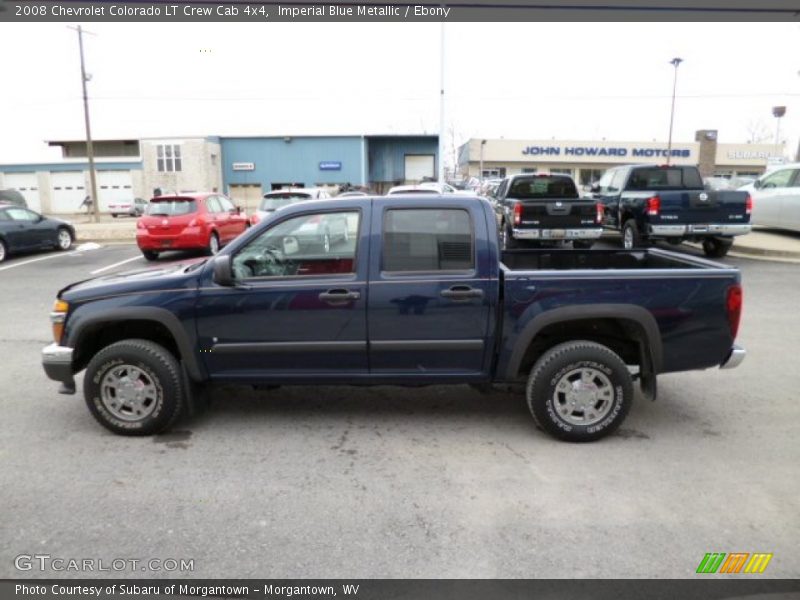 Imperial Blue Metallic / Ebony 2008 Chevrolet Colorado LT Crew Cab 4x4