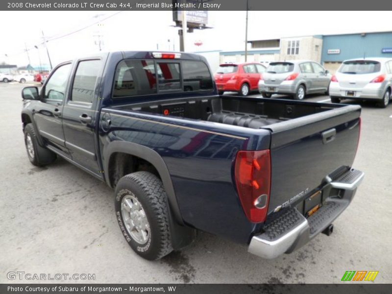 Imperial Blue Metallic / Ebony 2008 Chevrolet Colorado LT Crew Cab 4x4