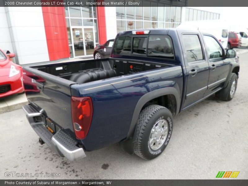 Imperial Blue Metallic / Ebony 2008 Chevrolet Colorado LT Crew Cab 4x4