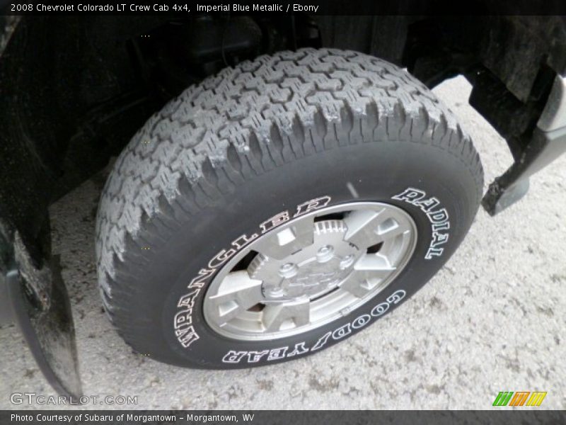 Imperial Blue Metallic / Ebony 2008 Chevrolet Colorado LT Crew Cab 4x4